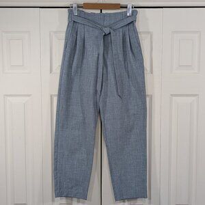 Dynamite Slate Blue Belted Pants - Size S